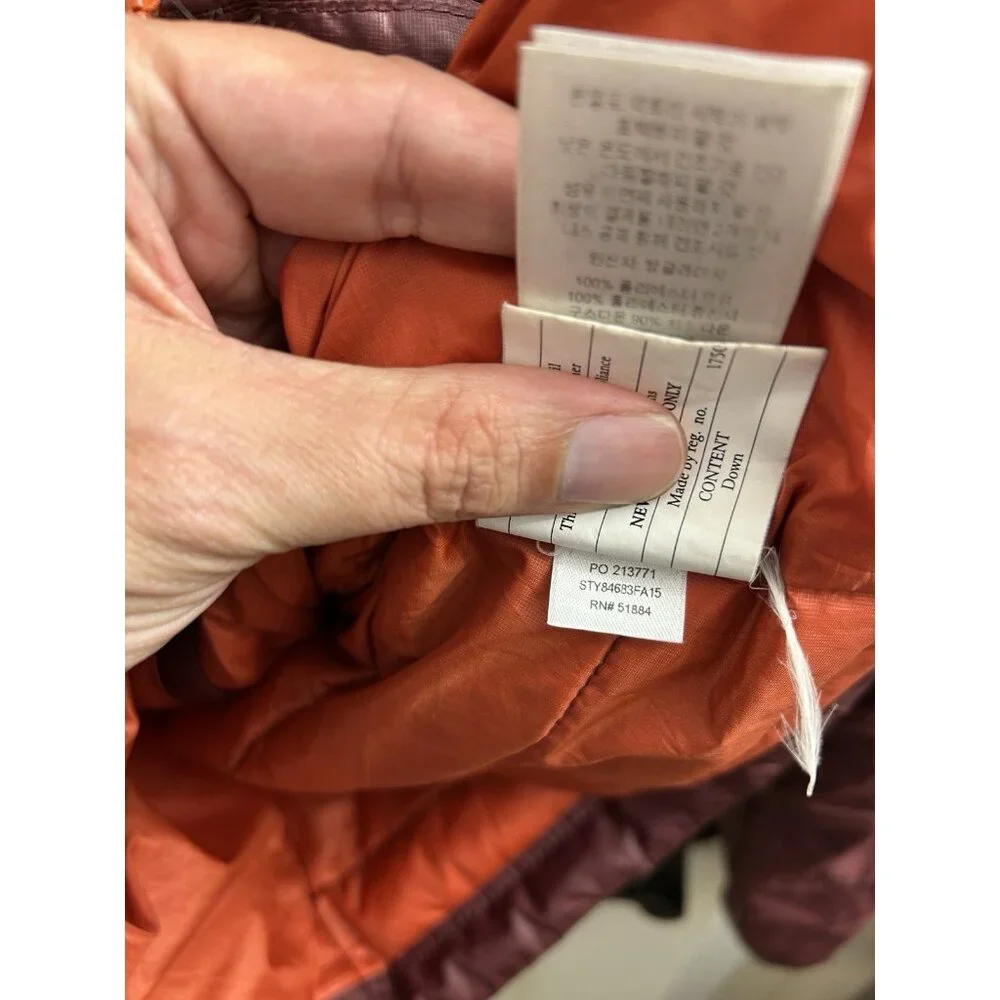 Patagonia Puff RN51884 Jacket Maroon WMNS Size XS STY84683 - Picture 12 of 12